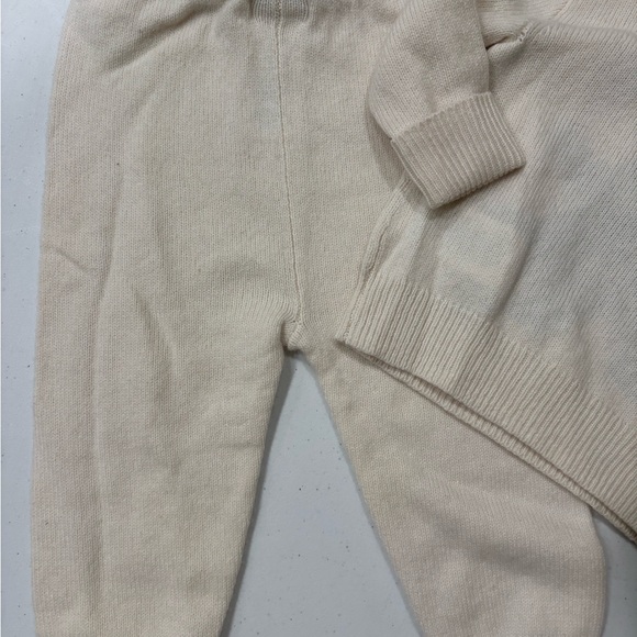 Ralph Lauren NWT Boys Polo Bear Cream Sweater Set - Baby 9M-12M - Picture 13 of 15